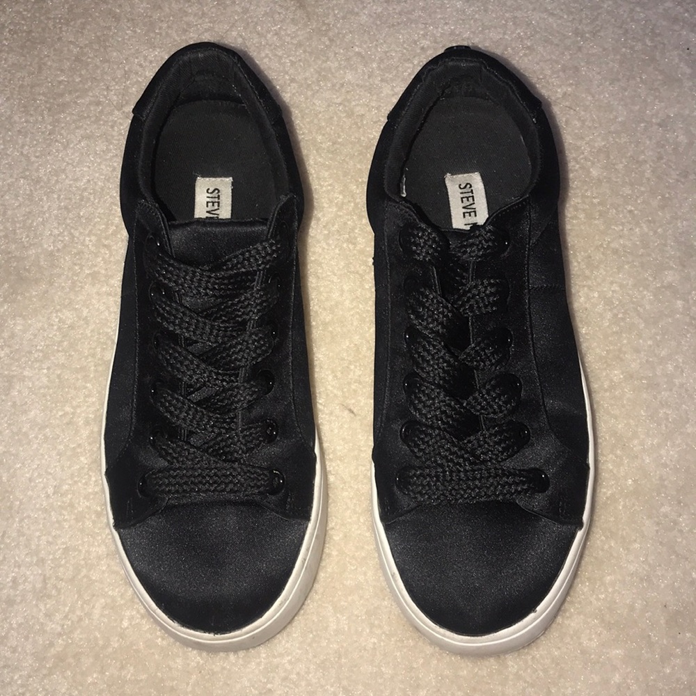 Steve Madden black sneakers.
